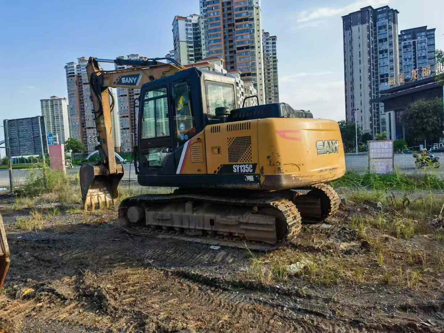 Used Sany SY135 Excavator 2019 Model