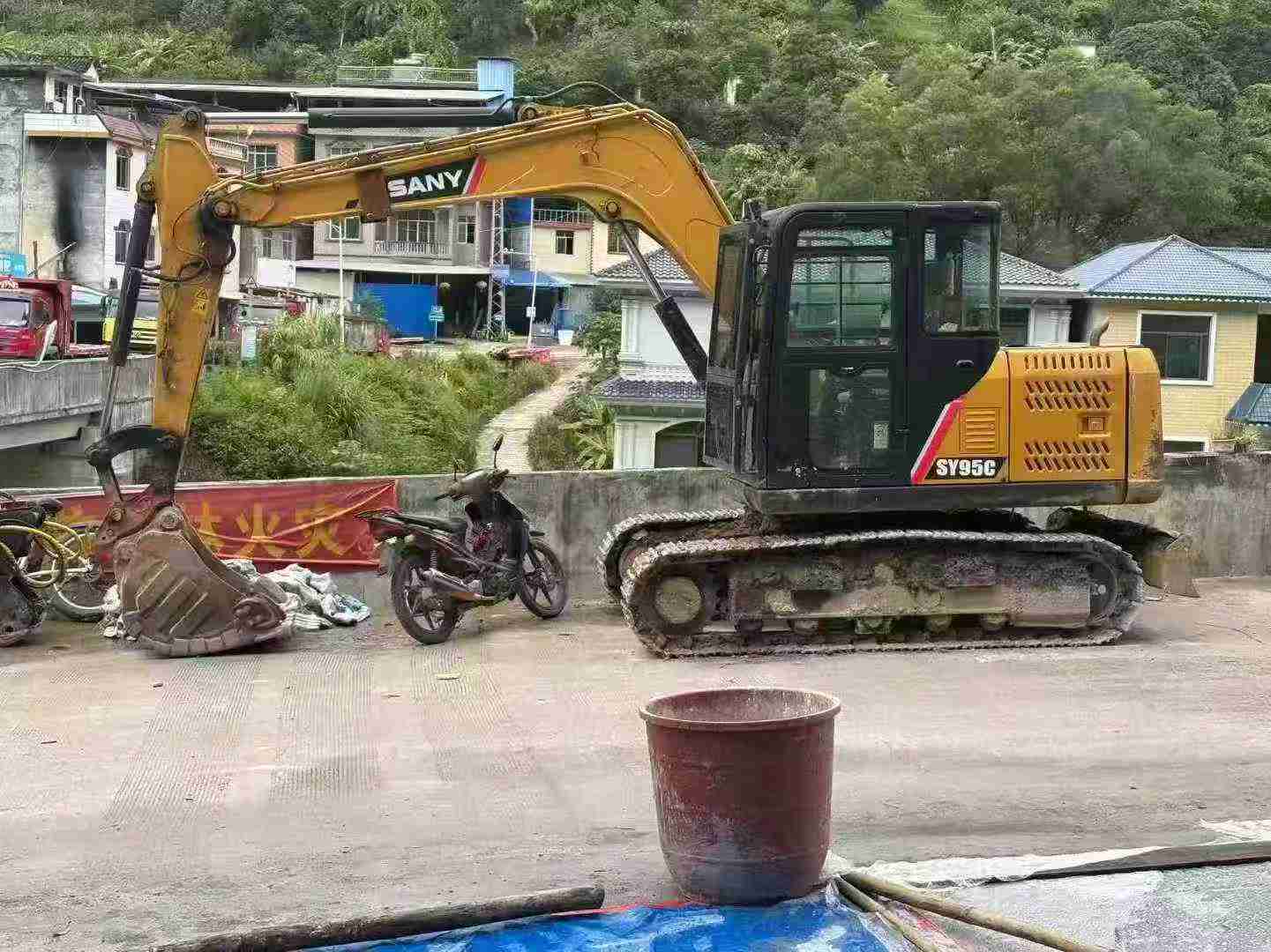 Used Sany SY95C Excavator 2021 Model