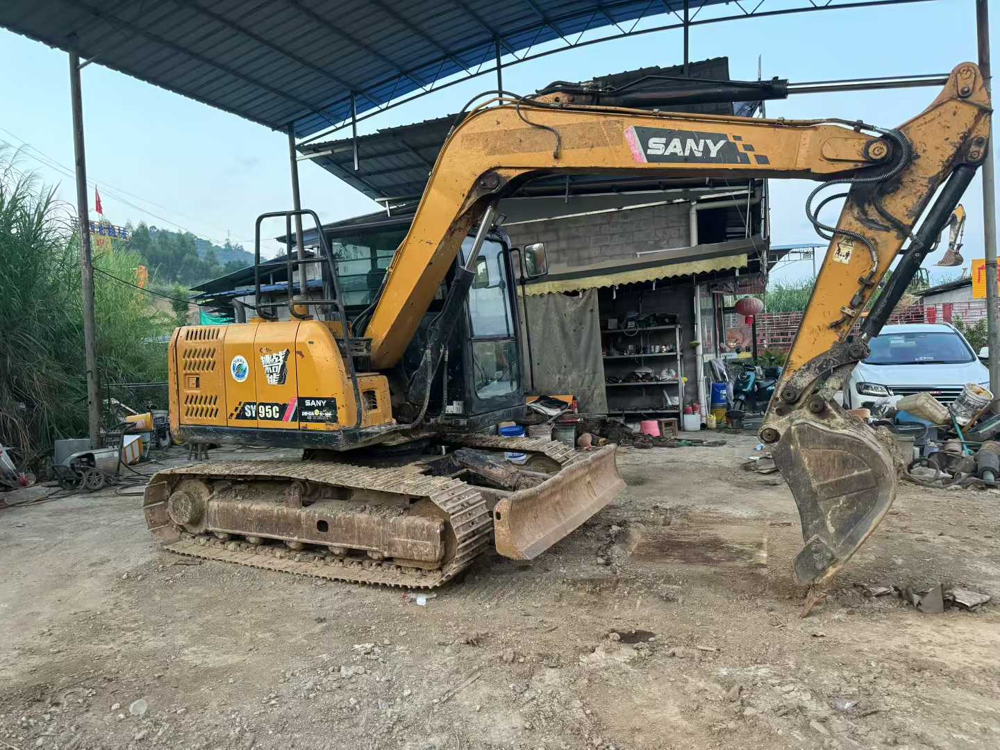 Used Sany SY75 Excavator 2019 Model