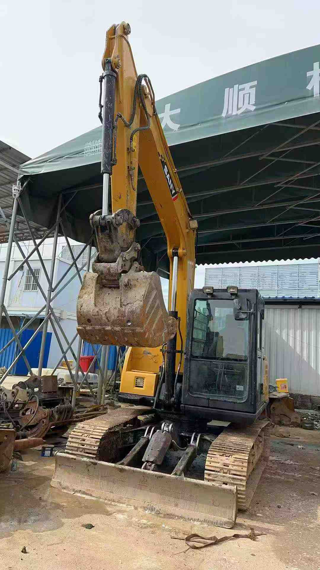 Used Sany SY85 Excavator 2018 Model