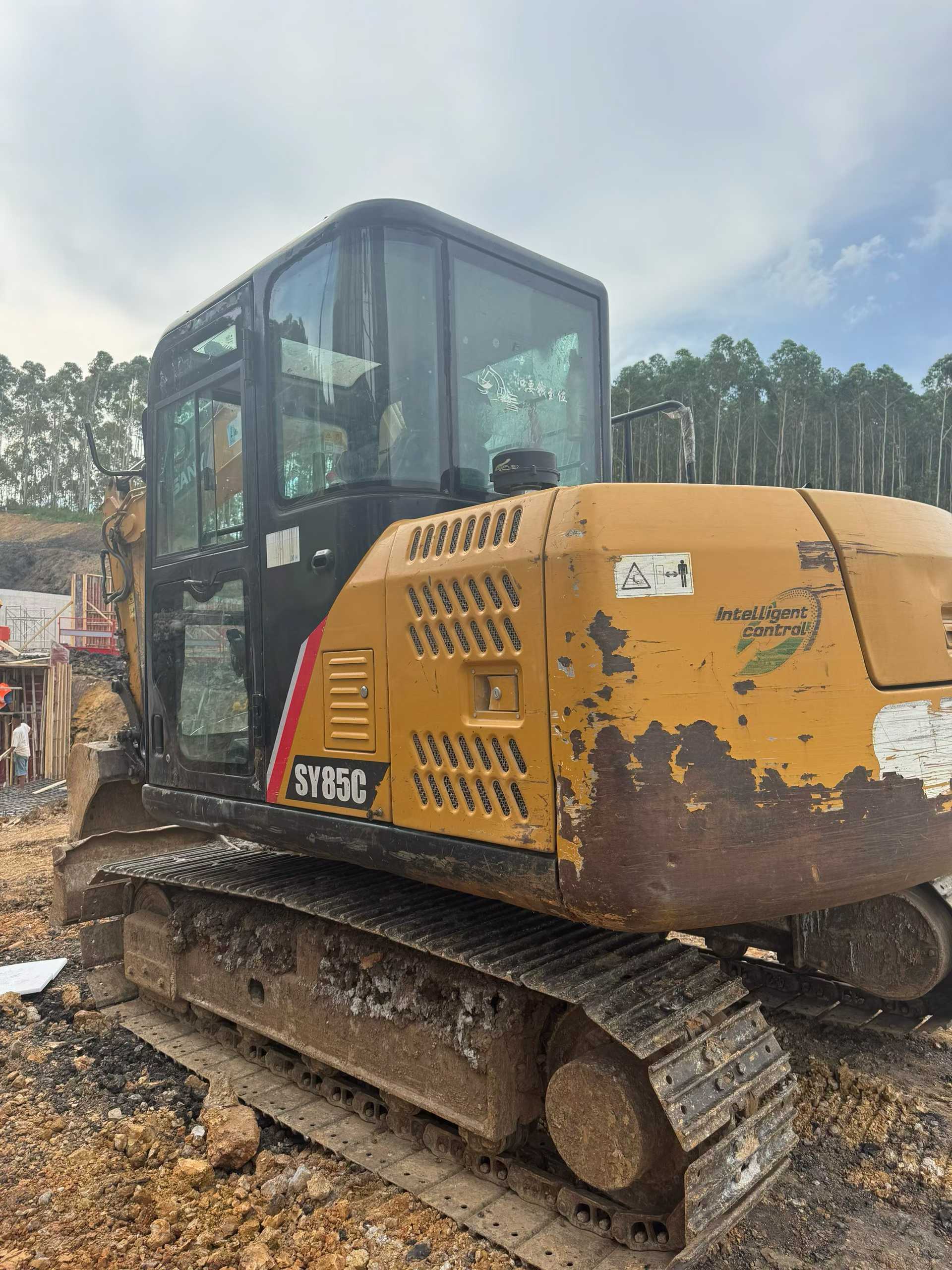 Used Sany SY75 Excavator 2020 Model