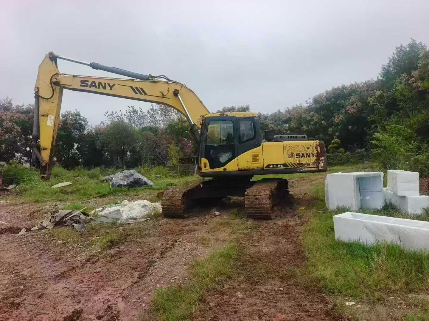 Used Sany SY215W Excavator 2016 Model