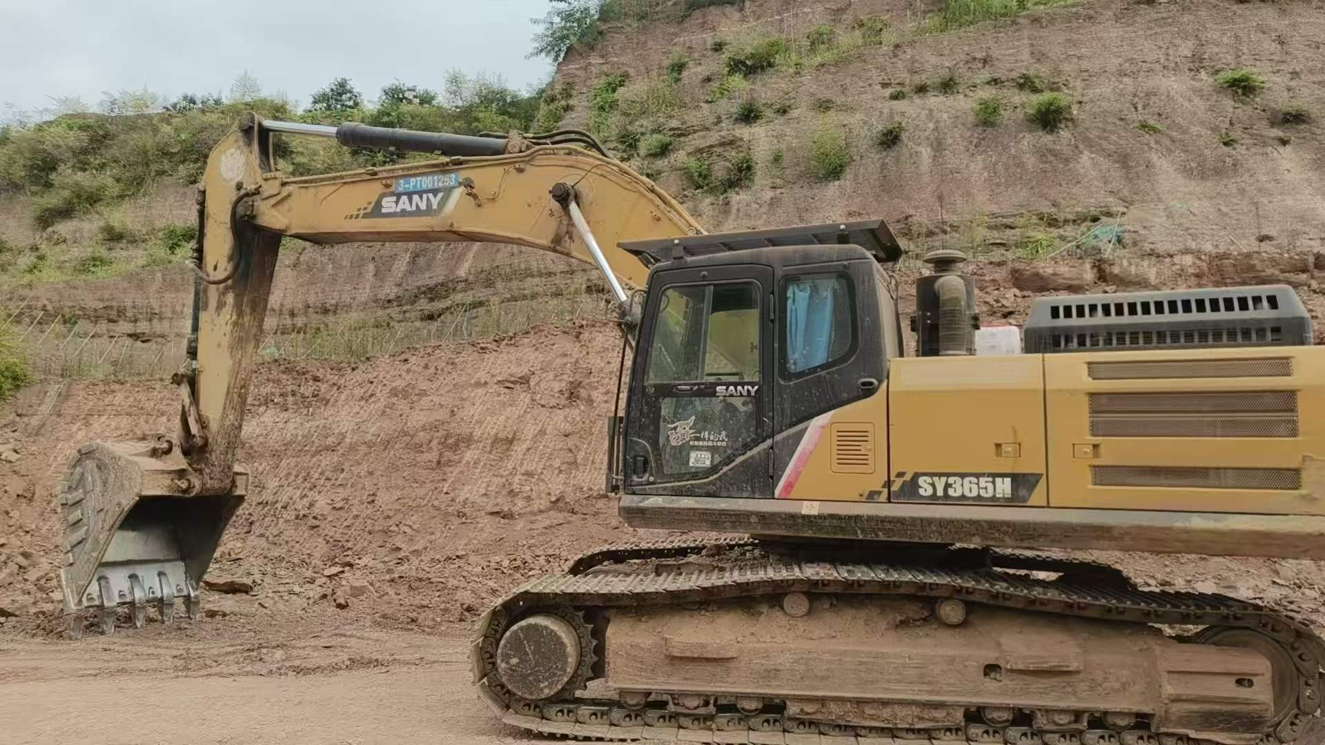 Used Sany SY365H Excavator 2017 Model