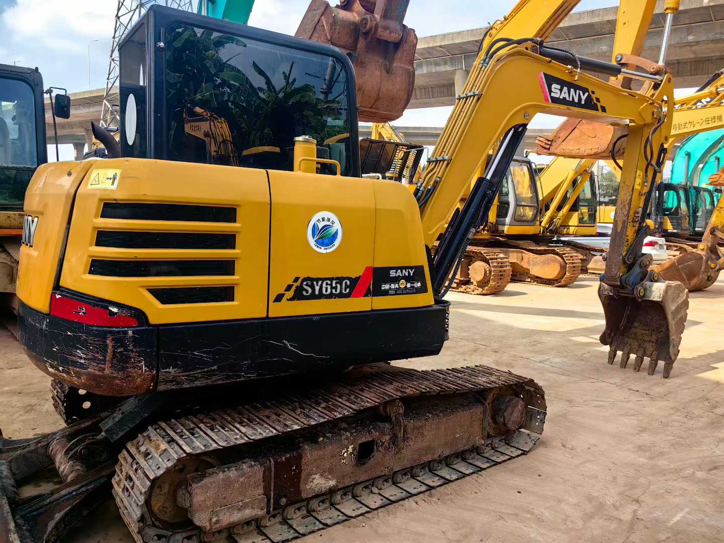 Used Sany SY55 Excavator 2020 Model