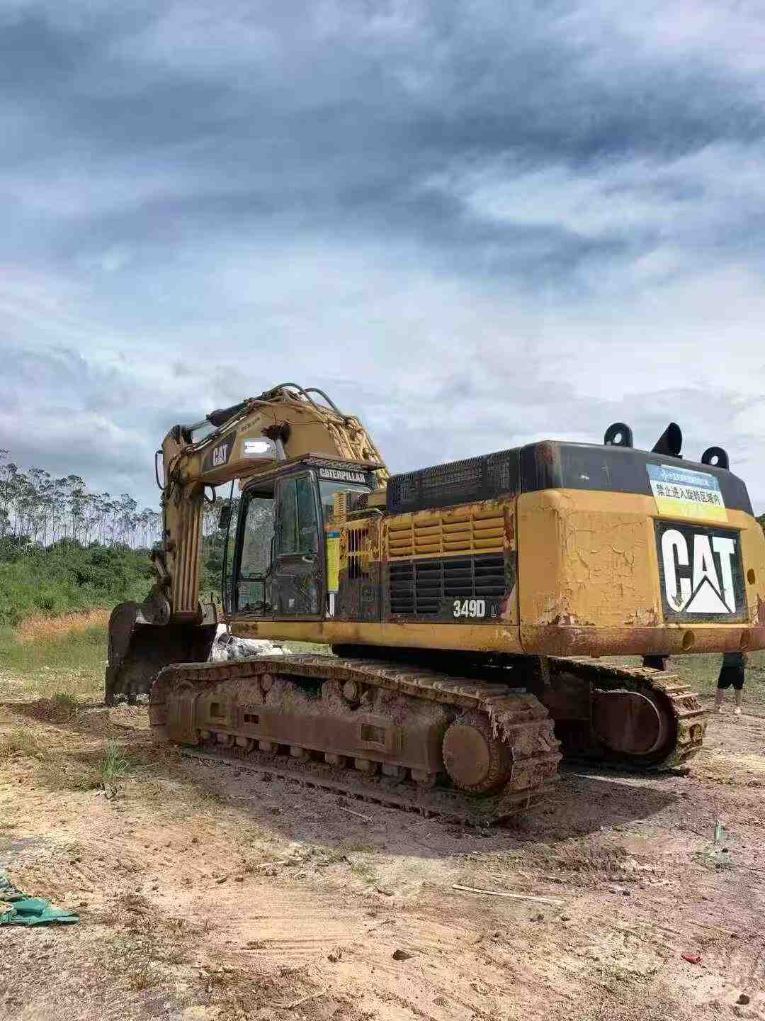 Used Caterpillar 349FL Excavator 2016 Model