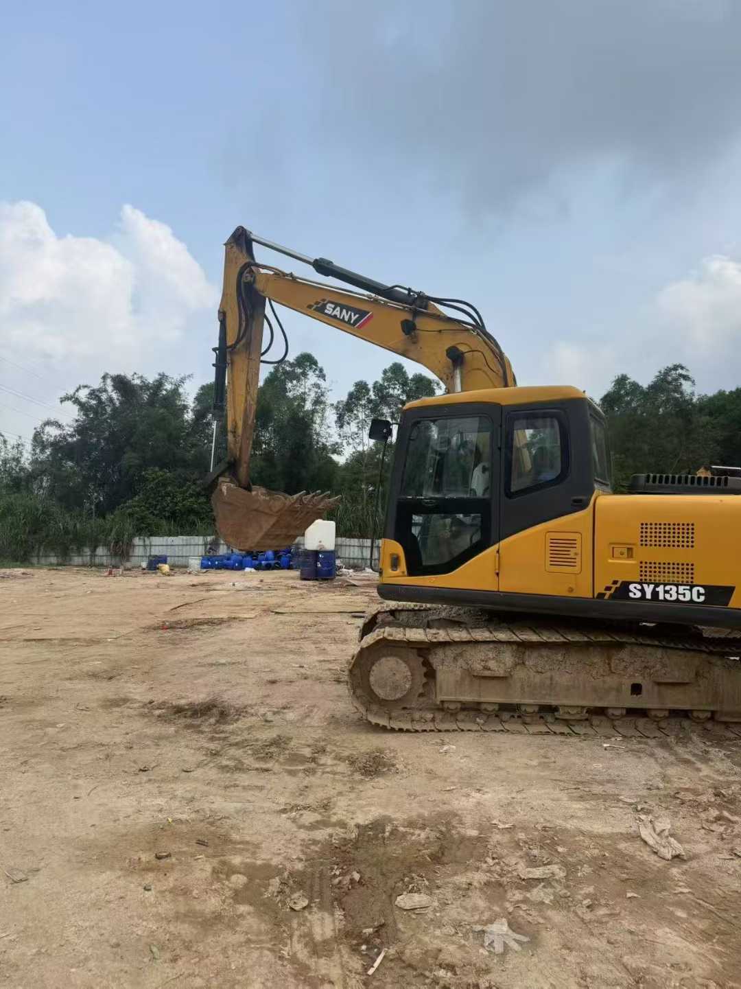 Used Sany SY135 Excavator 2016 Model