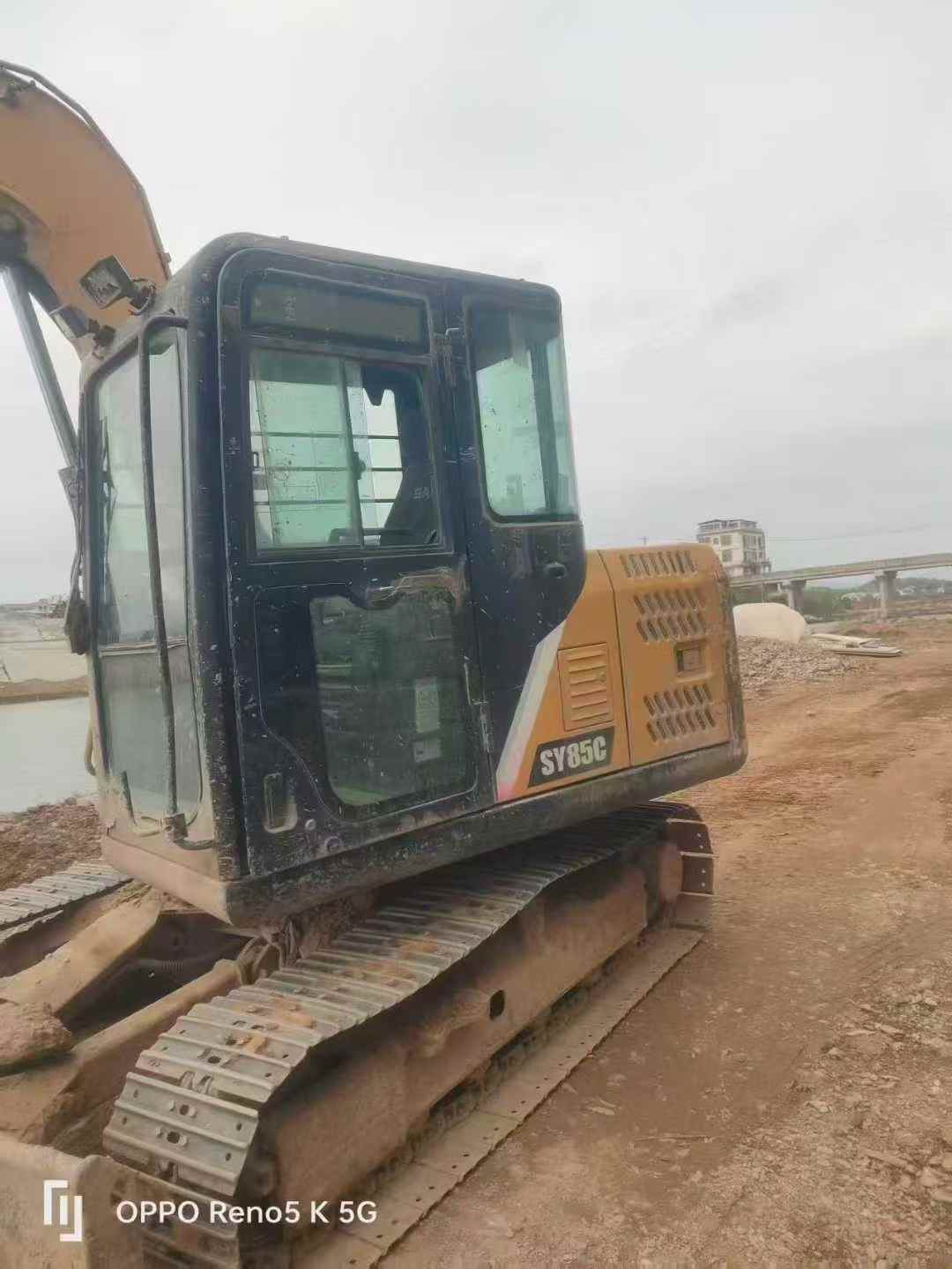 Used Sany SY75 Excavator 2016 Model