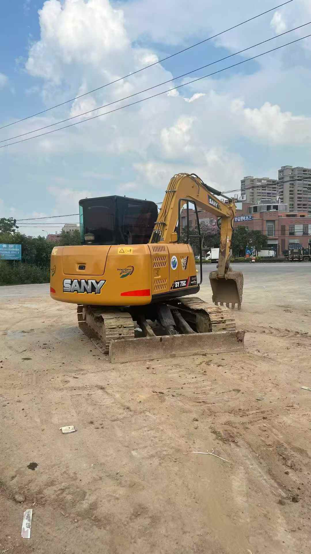 Used Sany SY75 Excavator 2016 Model