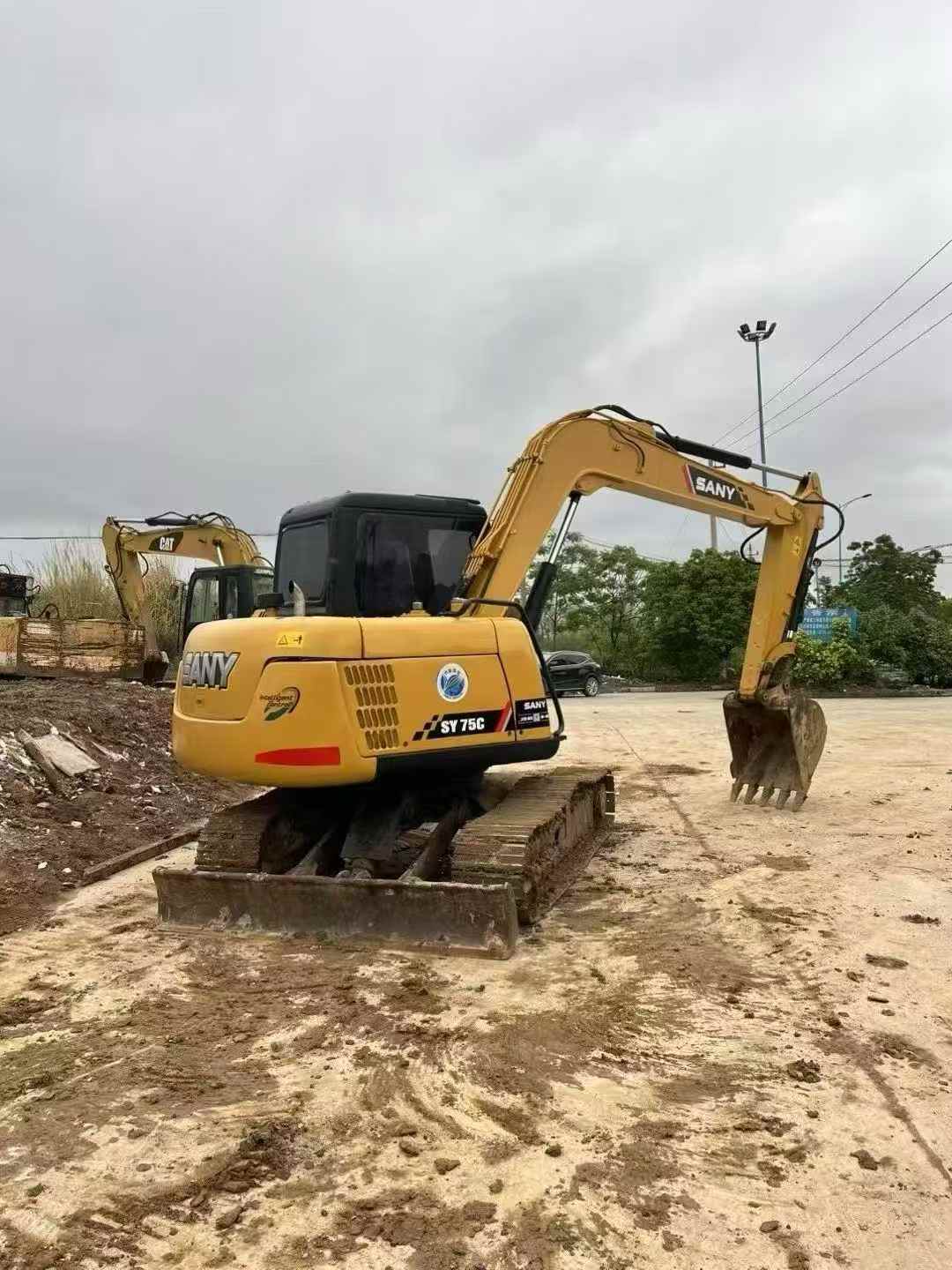Used Sany SY65W Excavator 2016 Model
