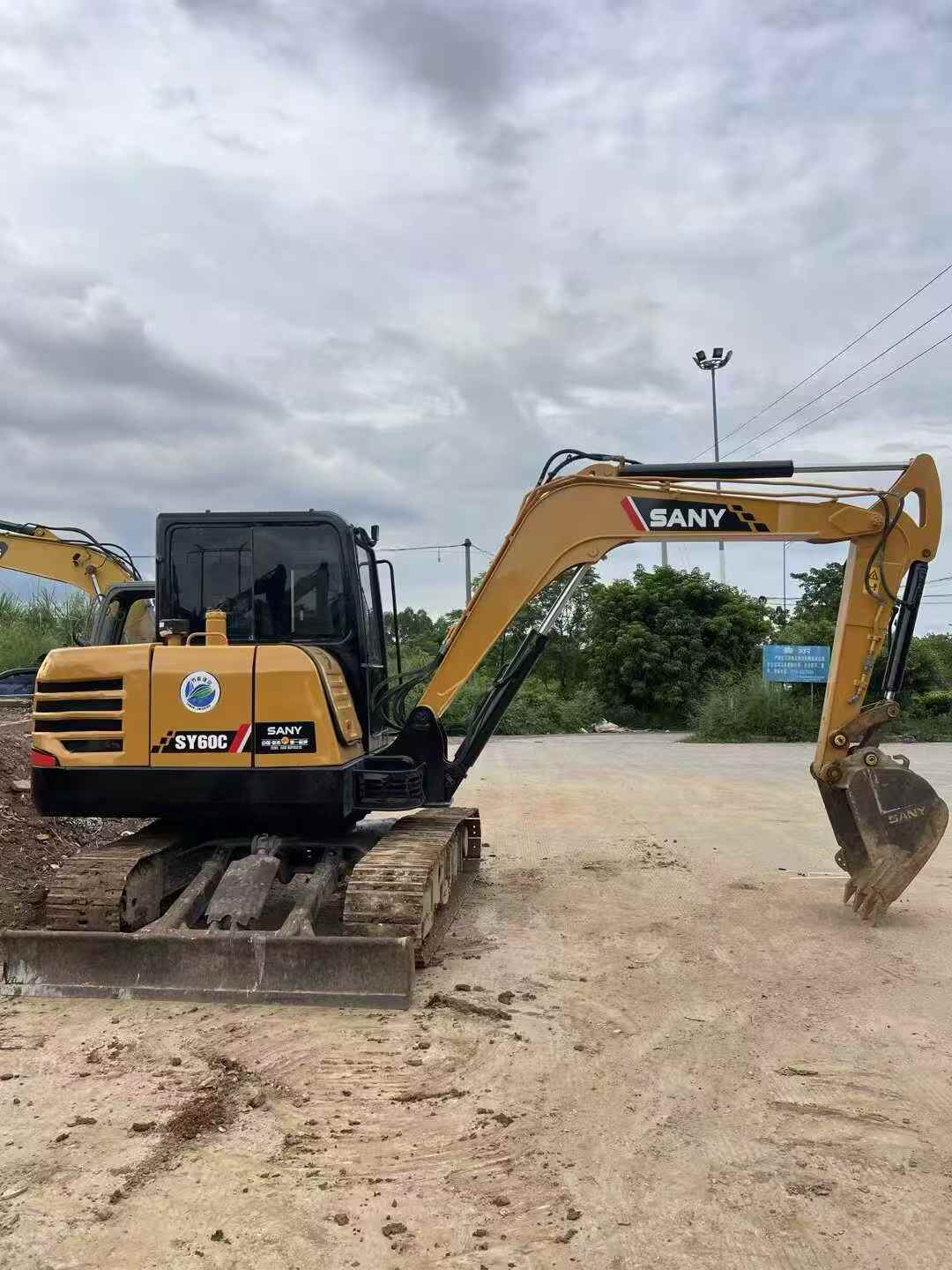 Used Sany SY55 Excavator 2016 Model