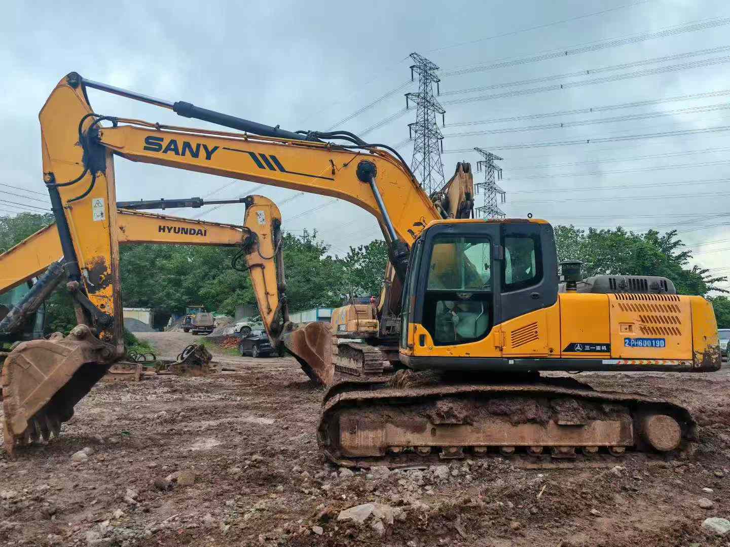 Used Sany SY225H Pro Excavator 2016 Model