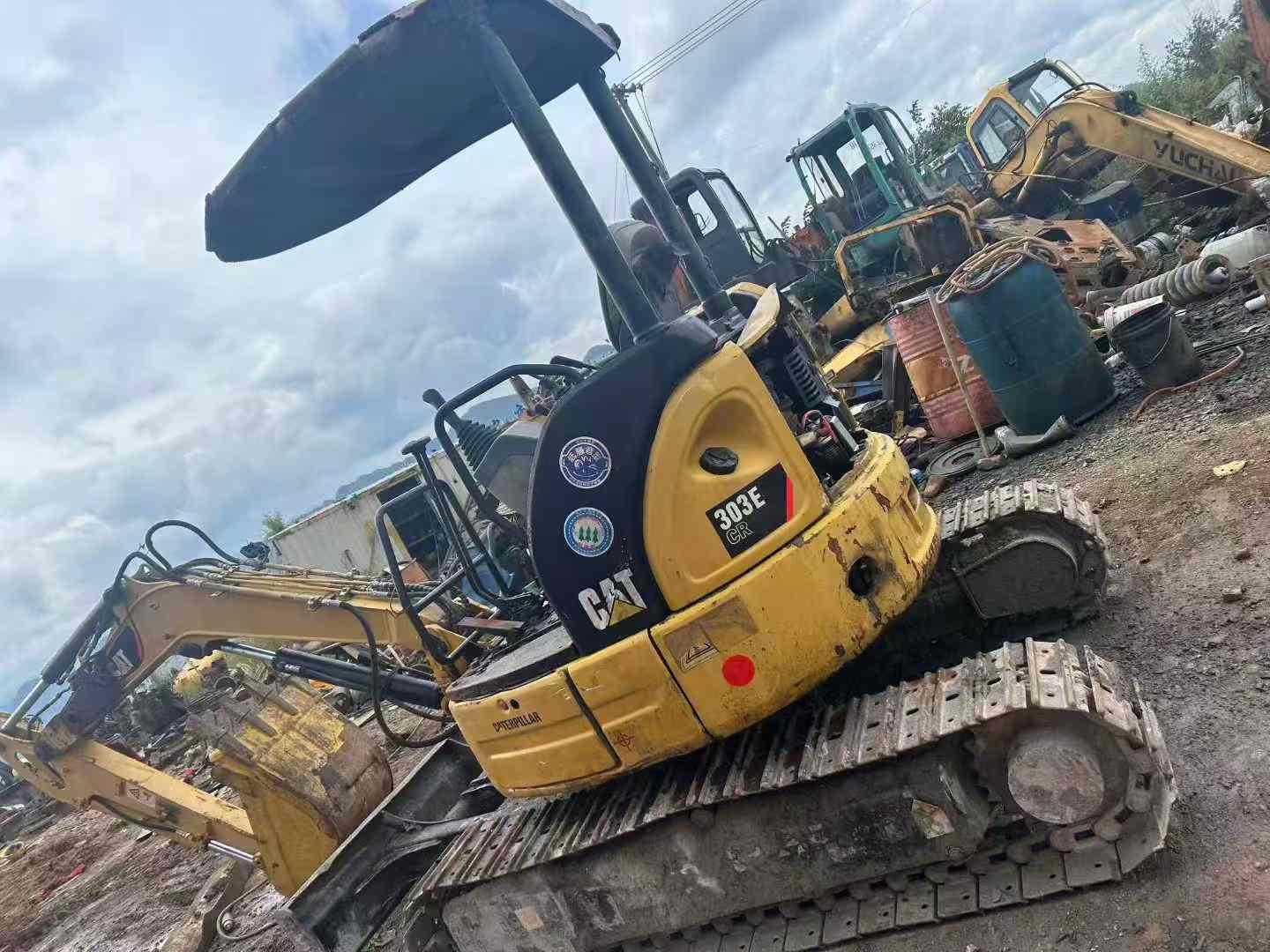 Used Caterpillar 303SR Excavator 2016 Model