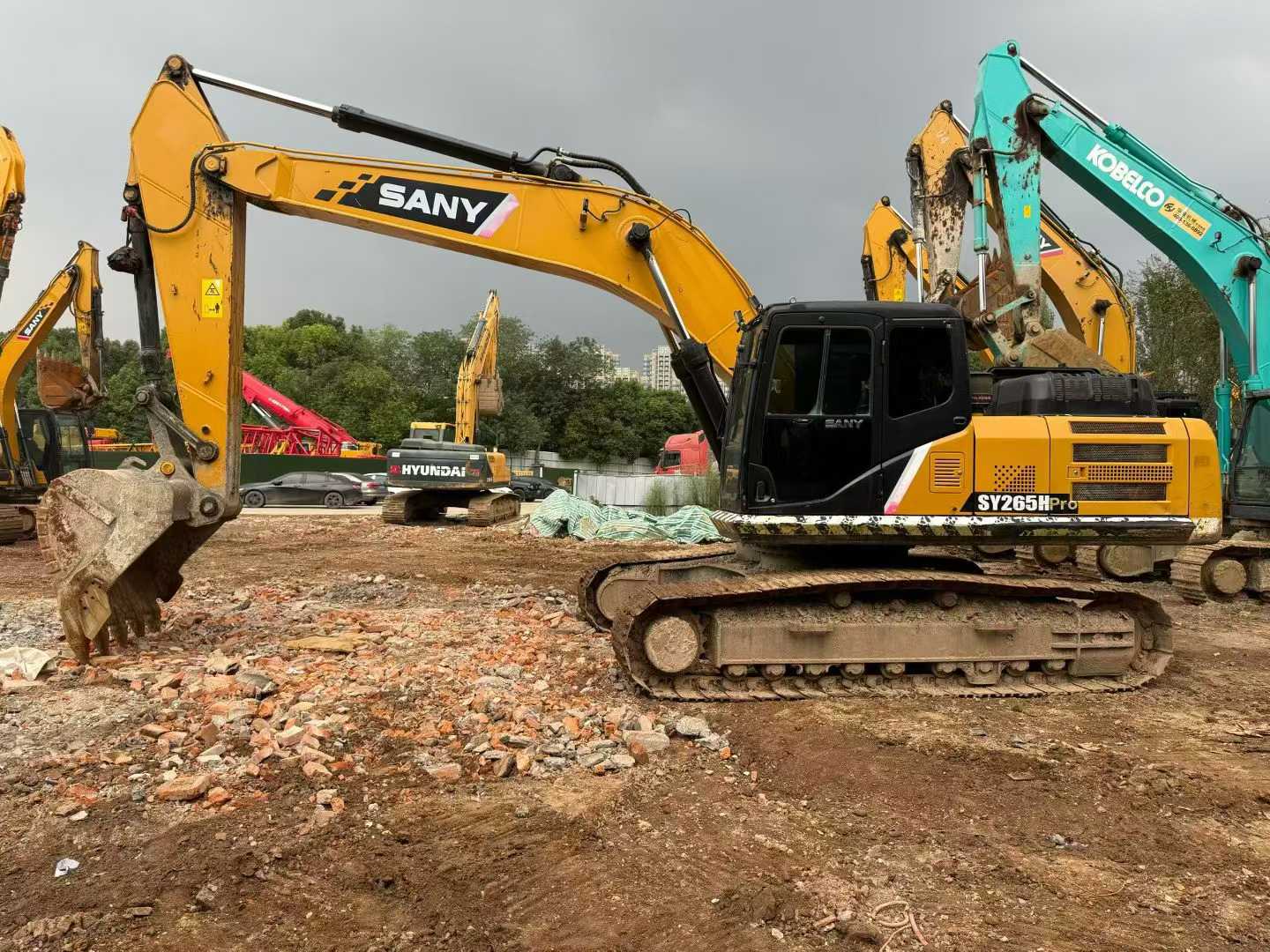 Used Sany SY245H Excavator 2021 Model