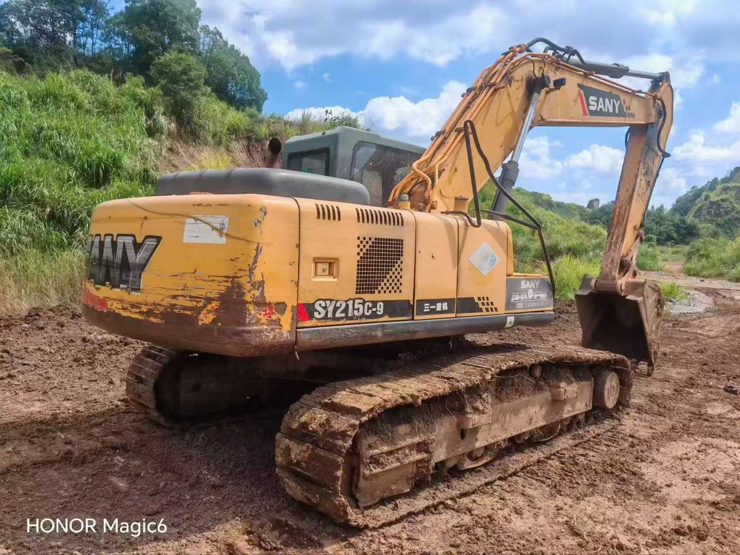 Used Sany SY215ACE Excavator 2016 Model