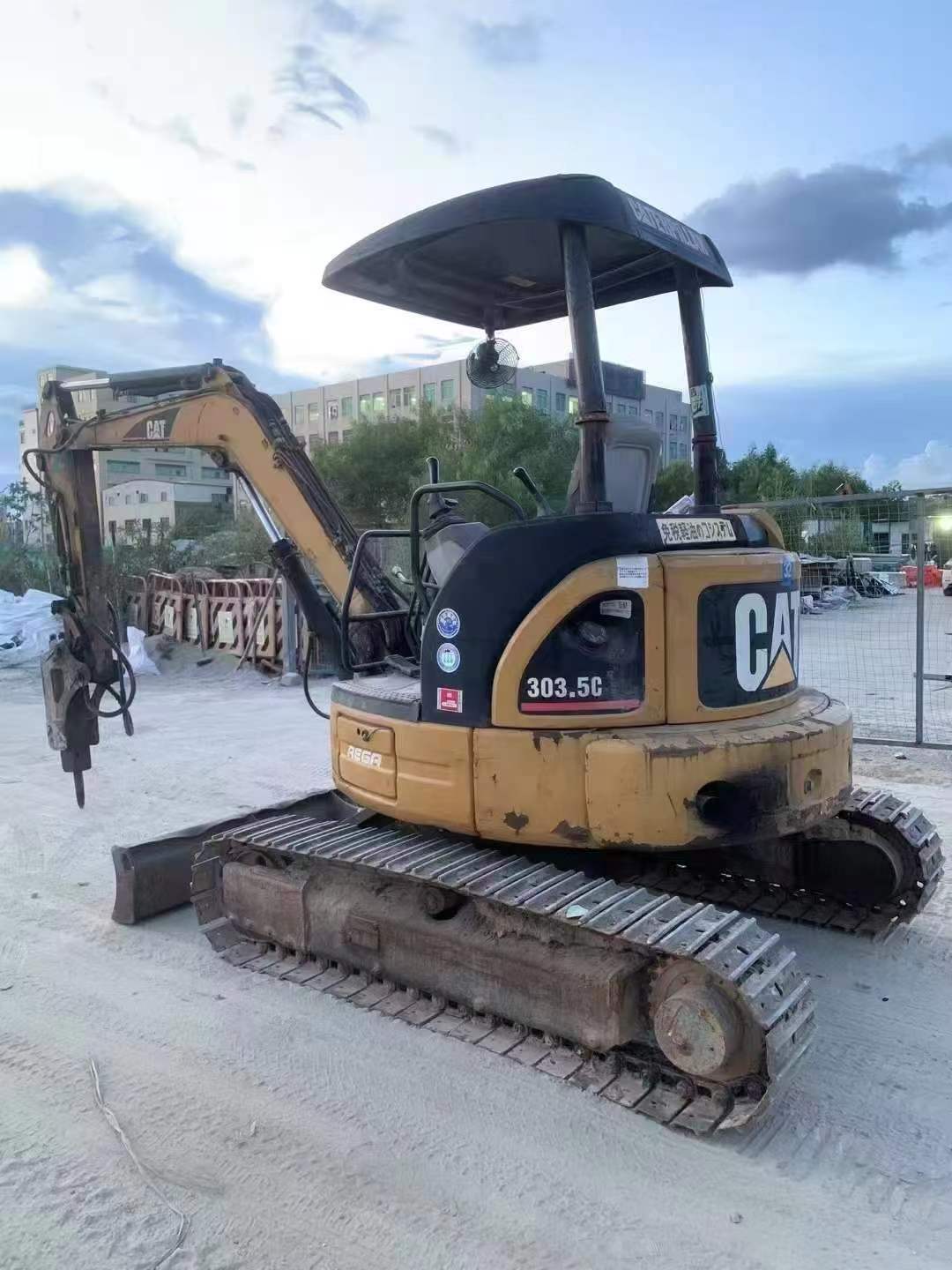 Used Caterpillar 303.5CCR Excavator 2016 Model