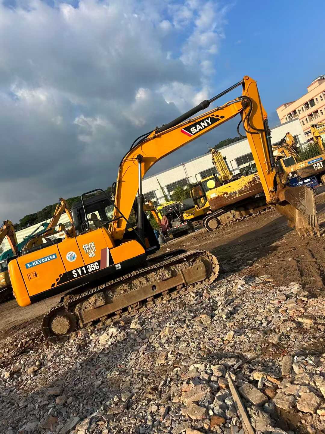 Used Sany SY135 Excavator 2016 Model