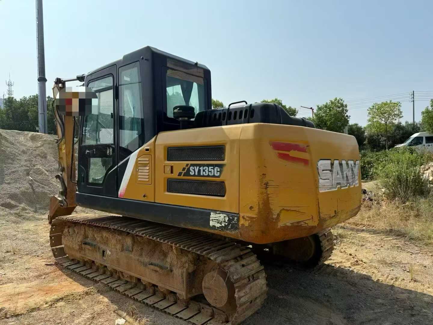 Used Sany SY135 Excavator 2021 Model