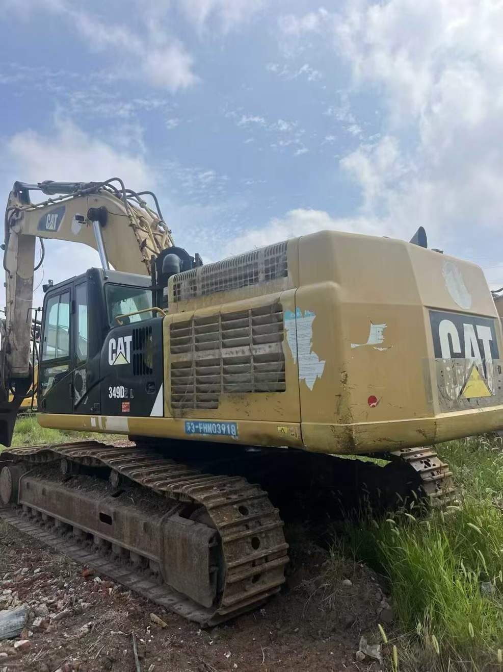 Used Caterpillar 349FL Excavator 2017 Model
