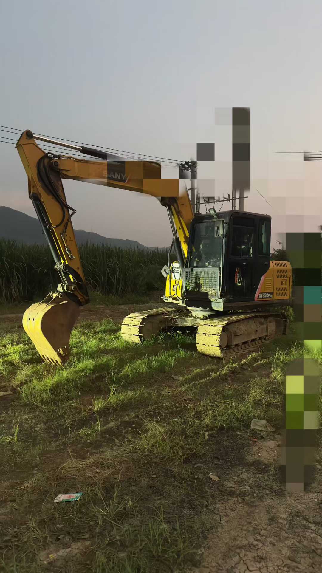 Used Sany SY75 Excavator 2021 Model