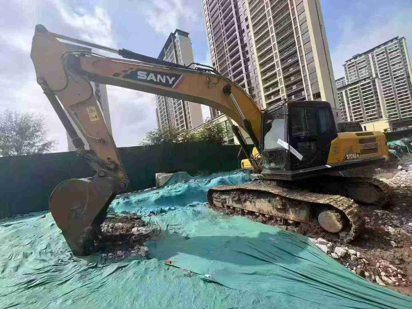 Used Sany SY245H Excavator 2020 Model