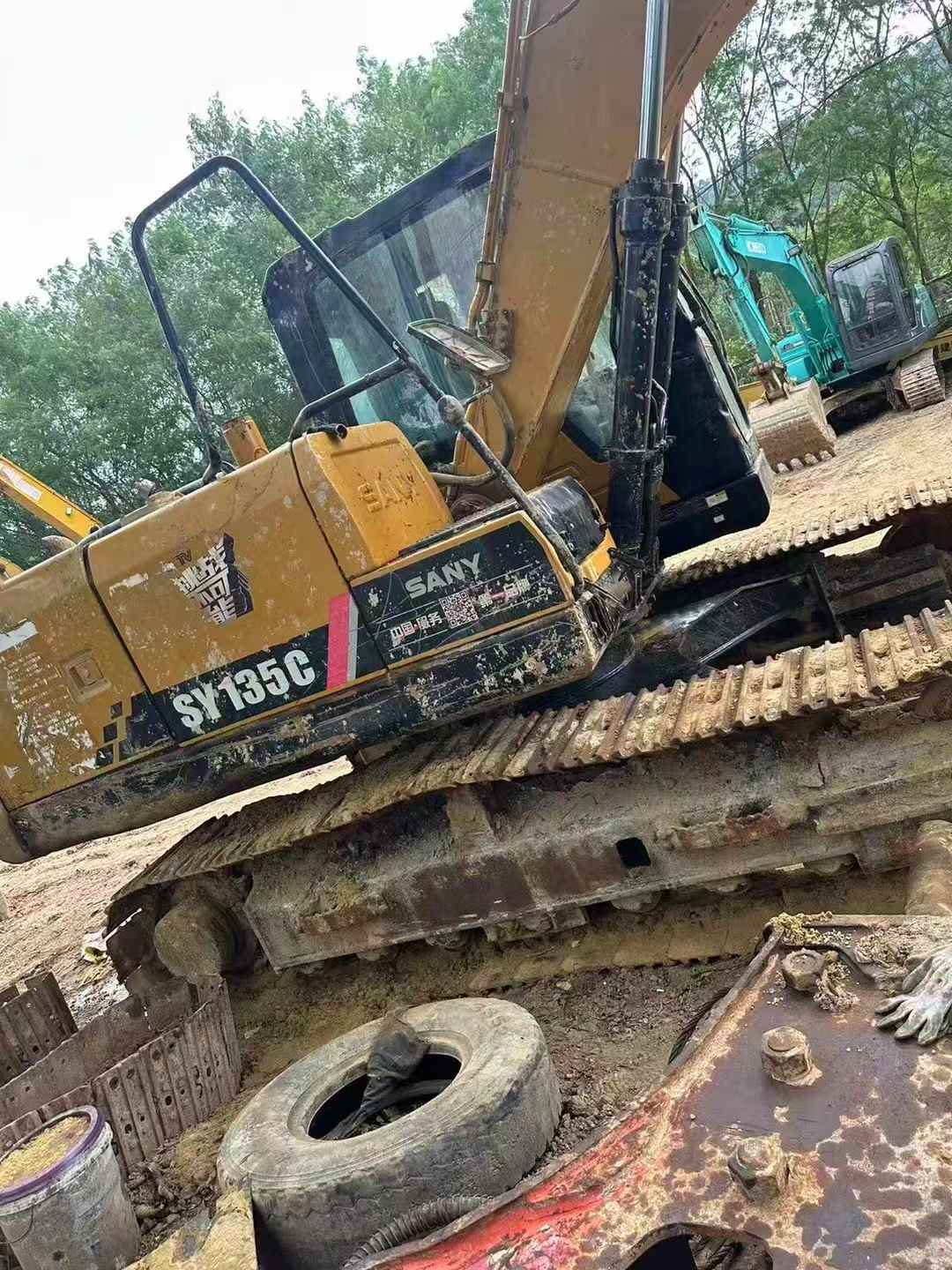 Used Sany SY135 Excavator 2020 Model