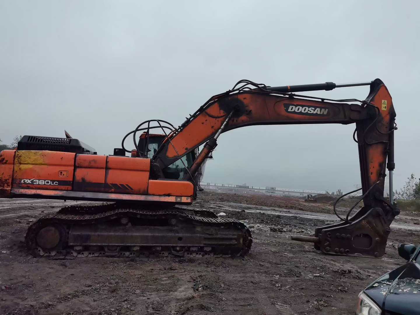 Used Doosan DX80 Excavator 2015 Model