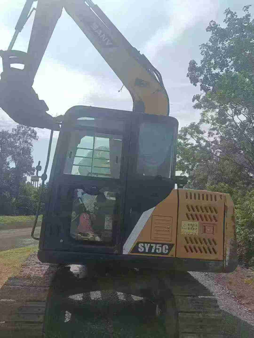 Used Sany SY75 Excavator 2019 Model