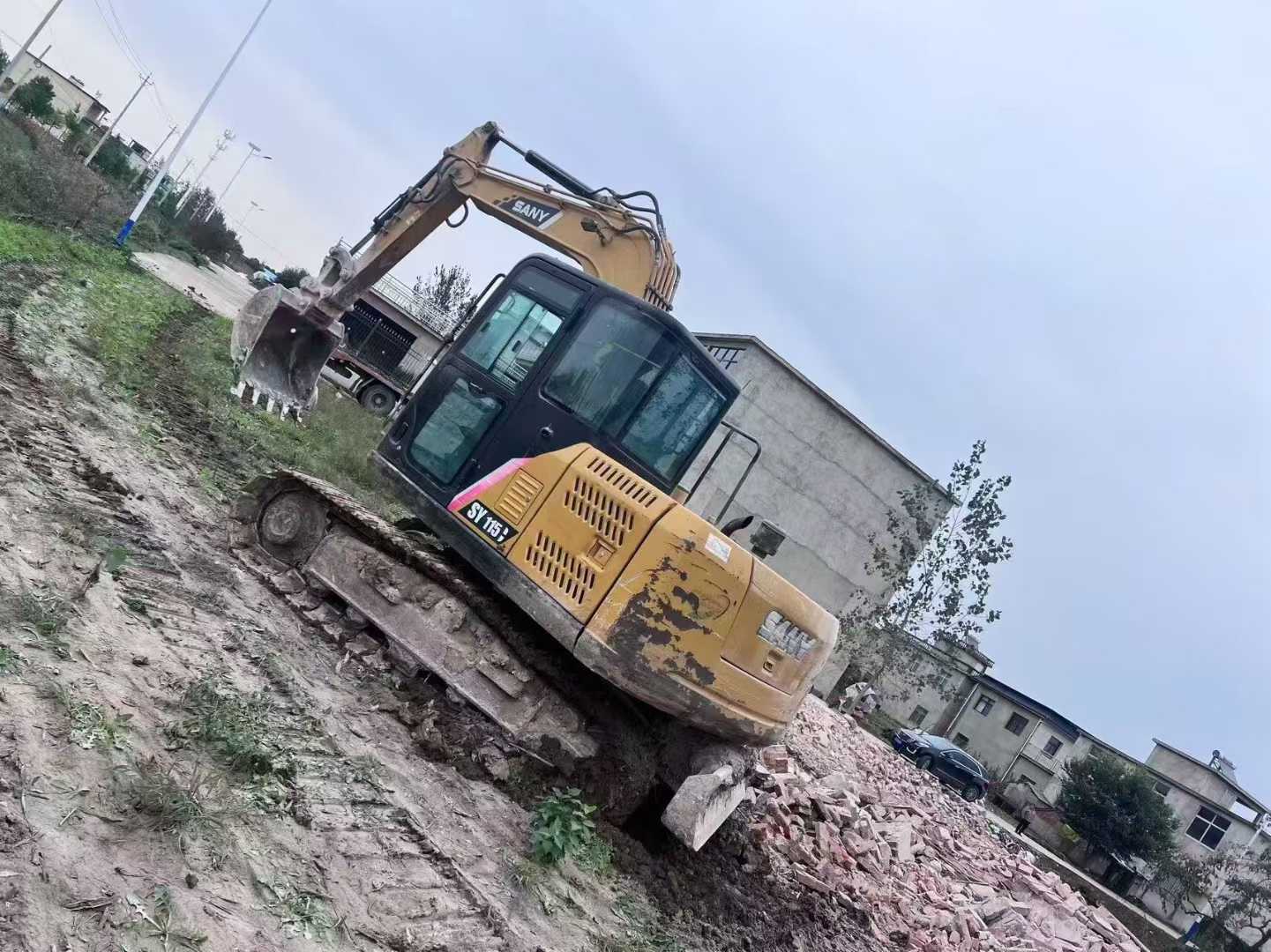 Used Sany SY95C Excavator 2018 Model