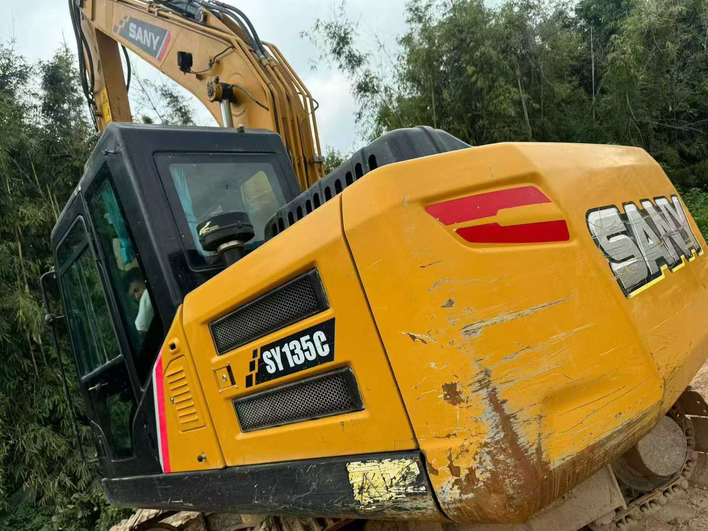 Used Sany SY135 Excavator 2020 Model