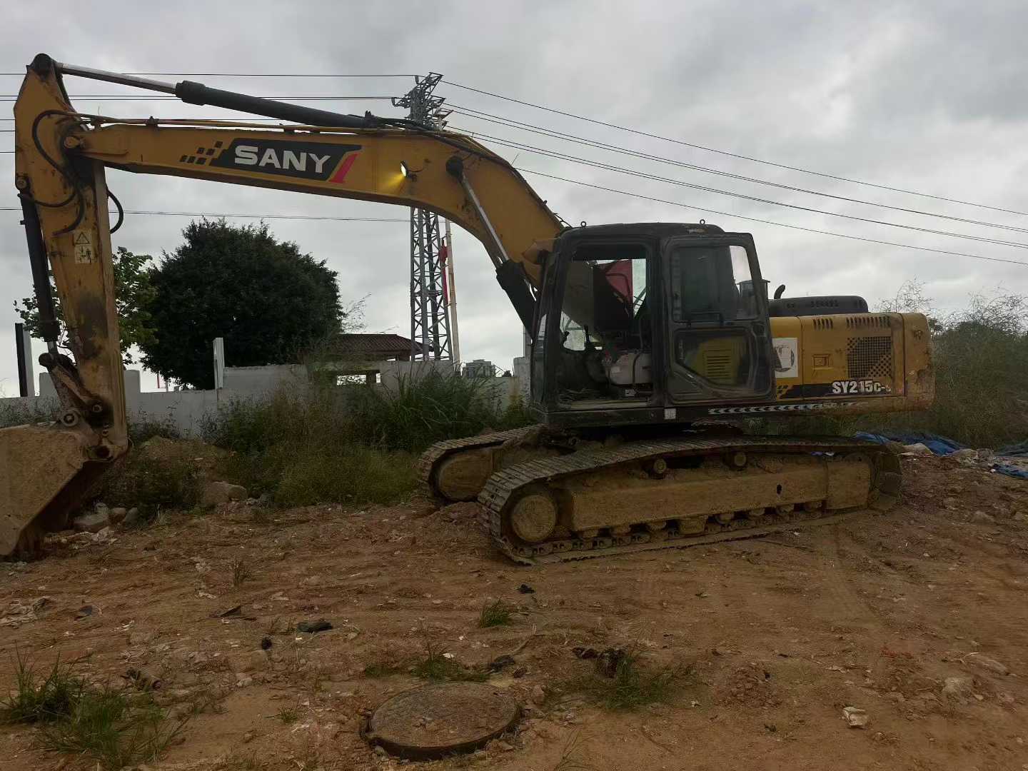 Used Sany SY215W Excavator 2016 Model