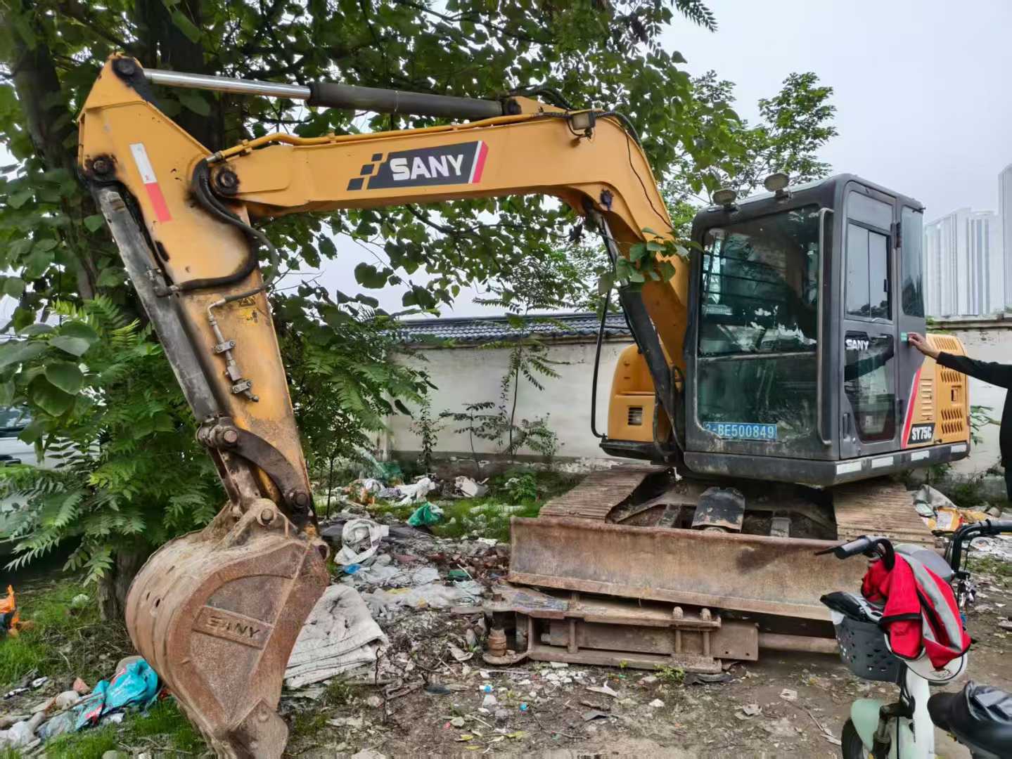 Used Sany SY75 Excavator 2012 Model