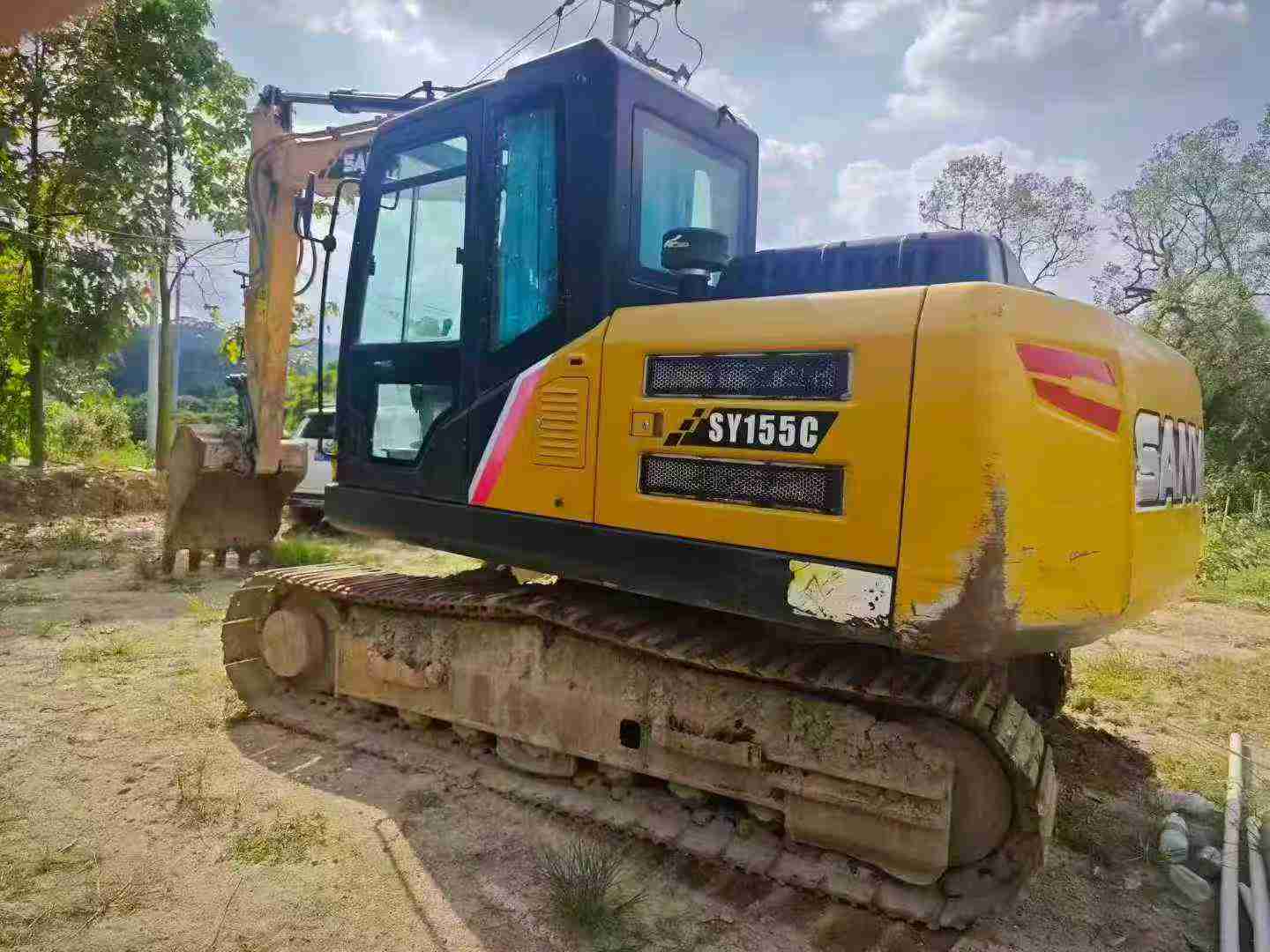 Used Sany SY135 Excavator 2016 Model