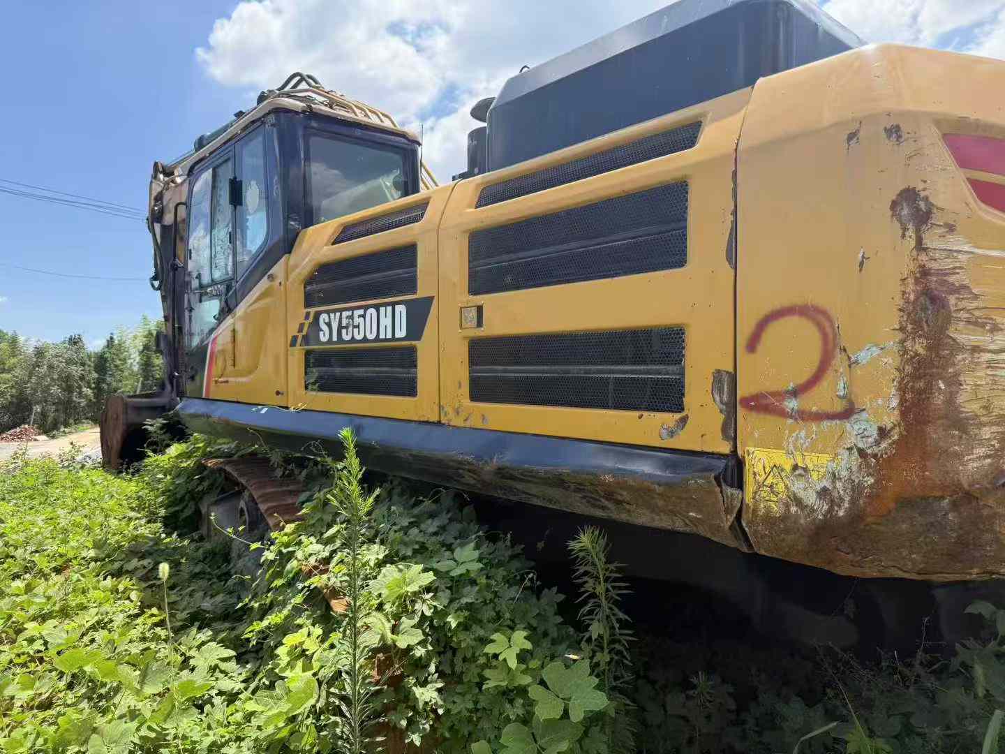 Used Sany SY55 Excavator 2022 Model