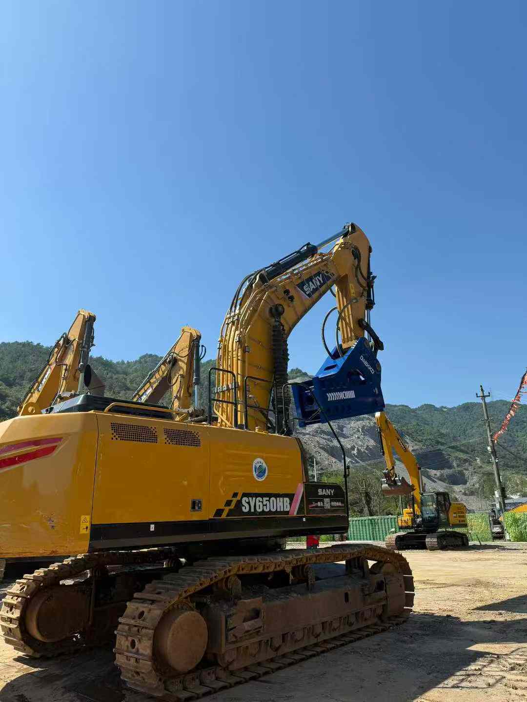 Used Sany SY650HB Excavator 2022 Model / 8