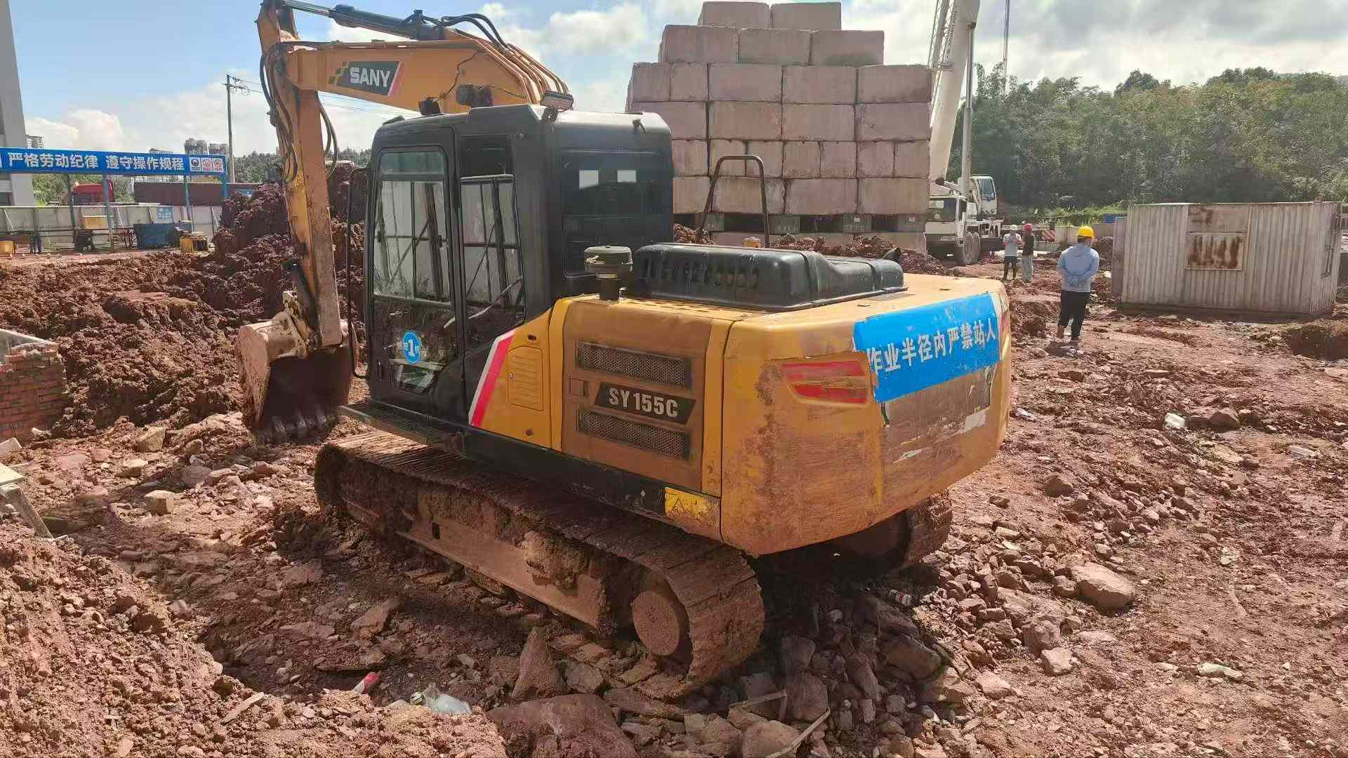 Used Sany SY135 Excavator 2021 Model