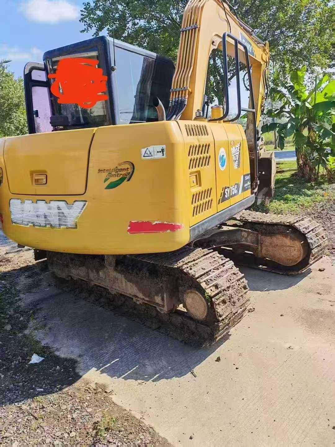 Used Sany SY75 Excavator 2017 Model