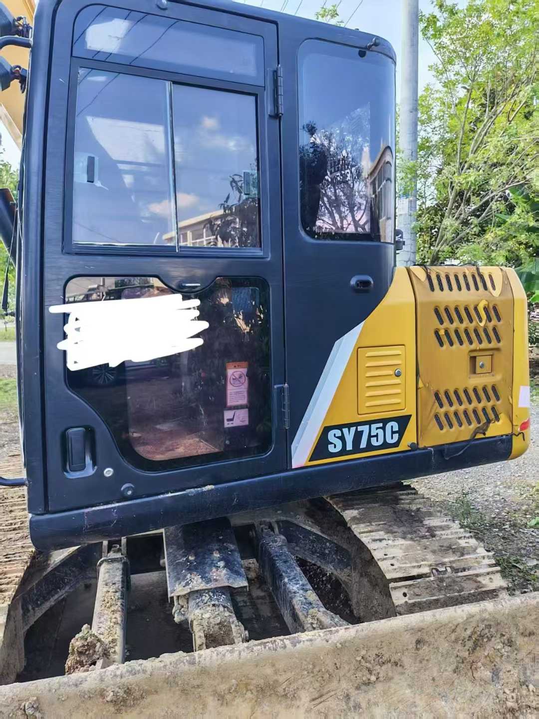 Used Sany SY75 Excavator 2017 Model