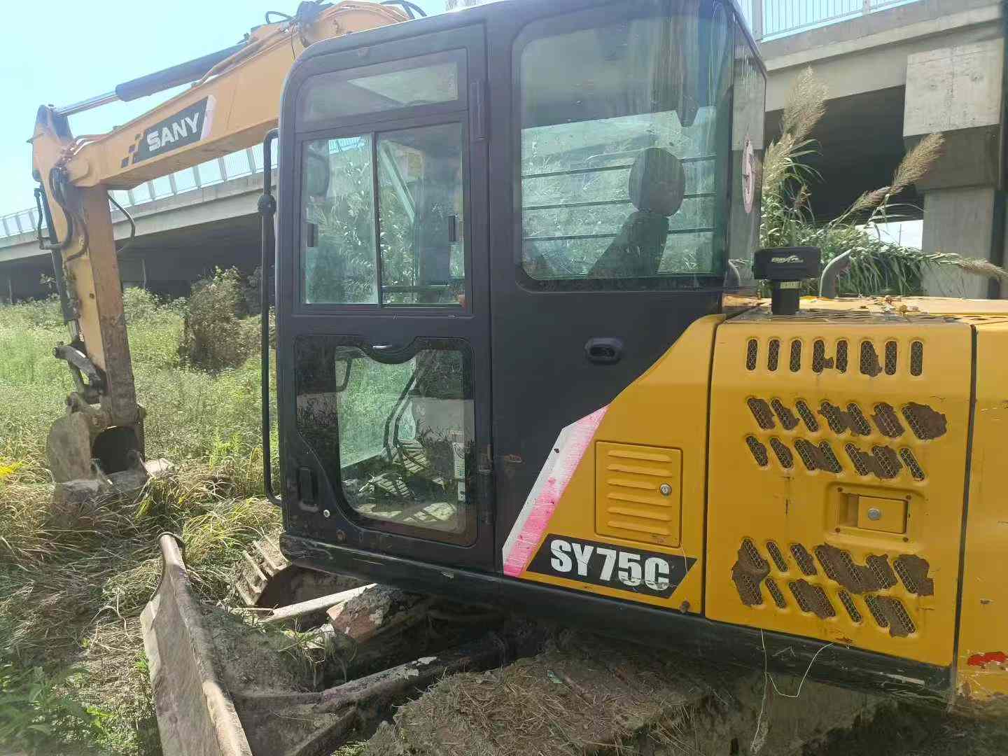 Used Sany SY75 Excavator 2020 Model
