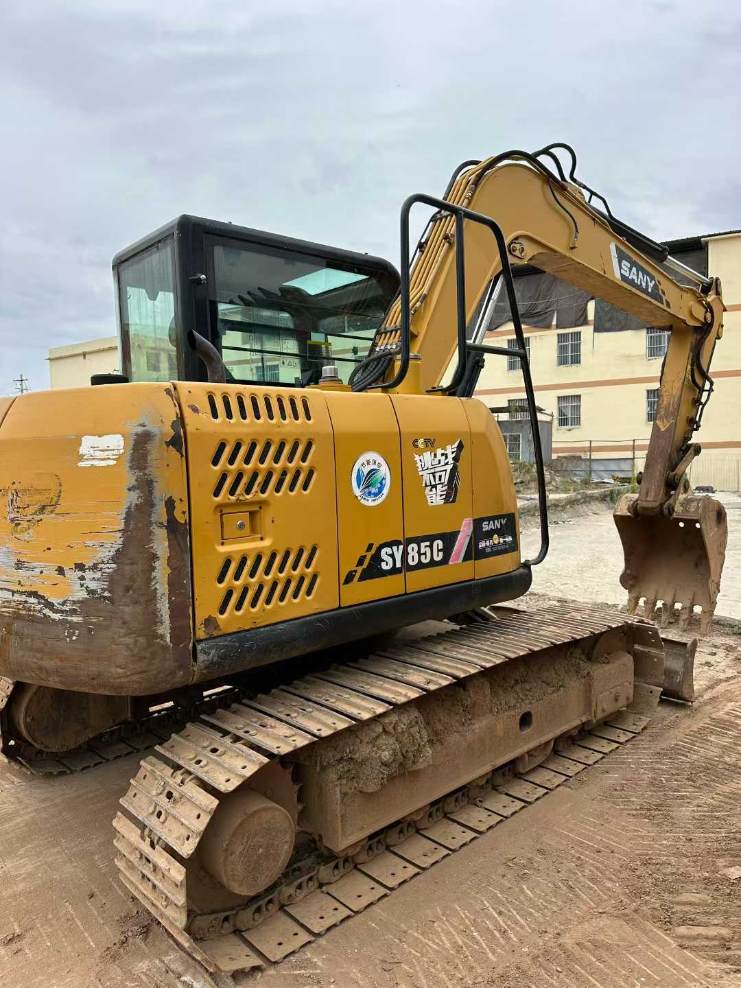 Used Sany SY75 Excavator 2018 Model
