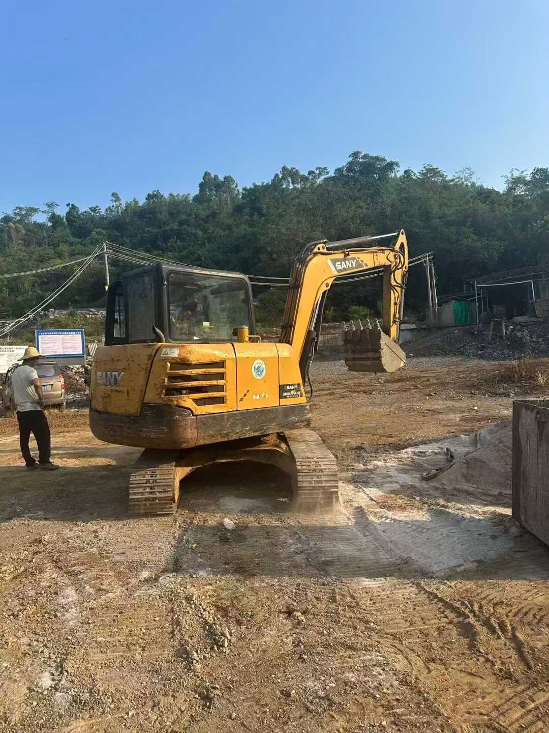 Used Sany SY55 Excavator 2019 Model