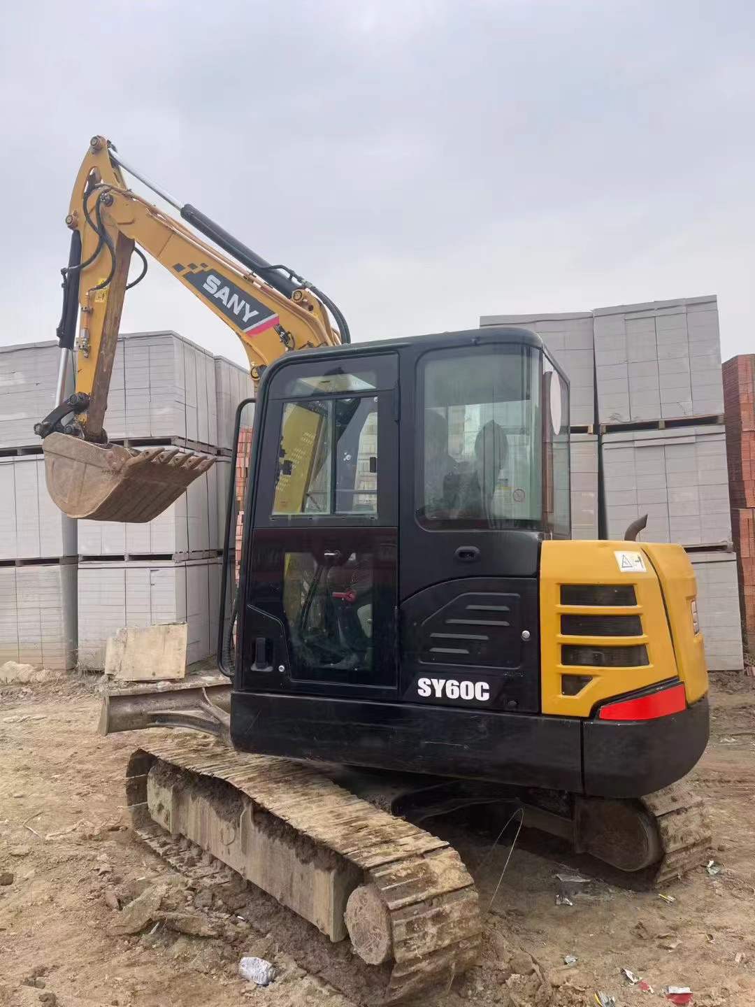 Used Sany SY55 Excavator 2021 Model