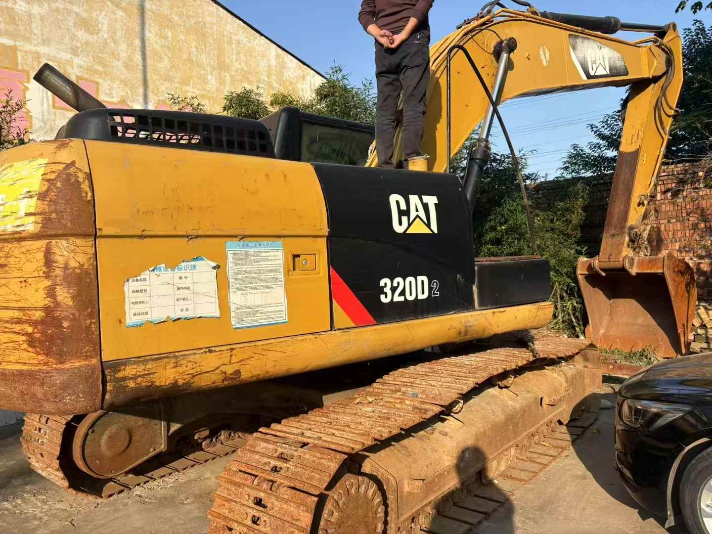 Used Caterpillar 320D Excavator 2014 Model / 2