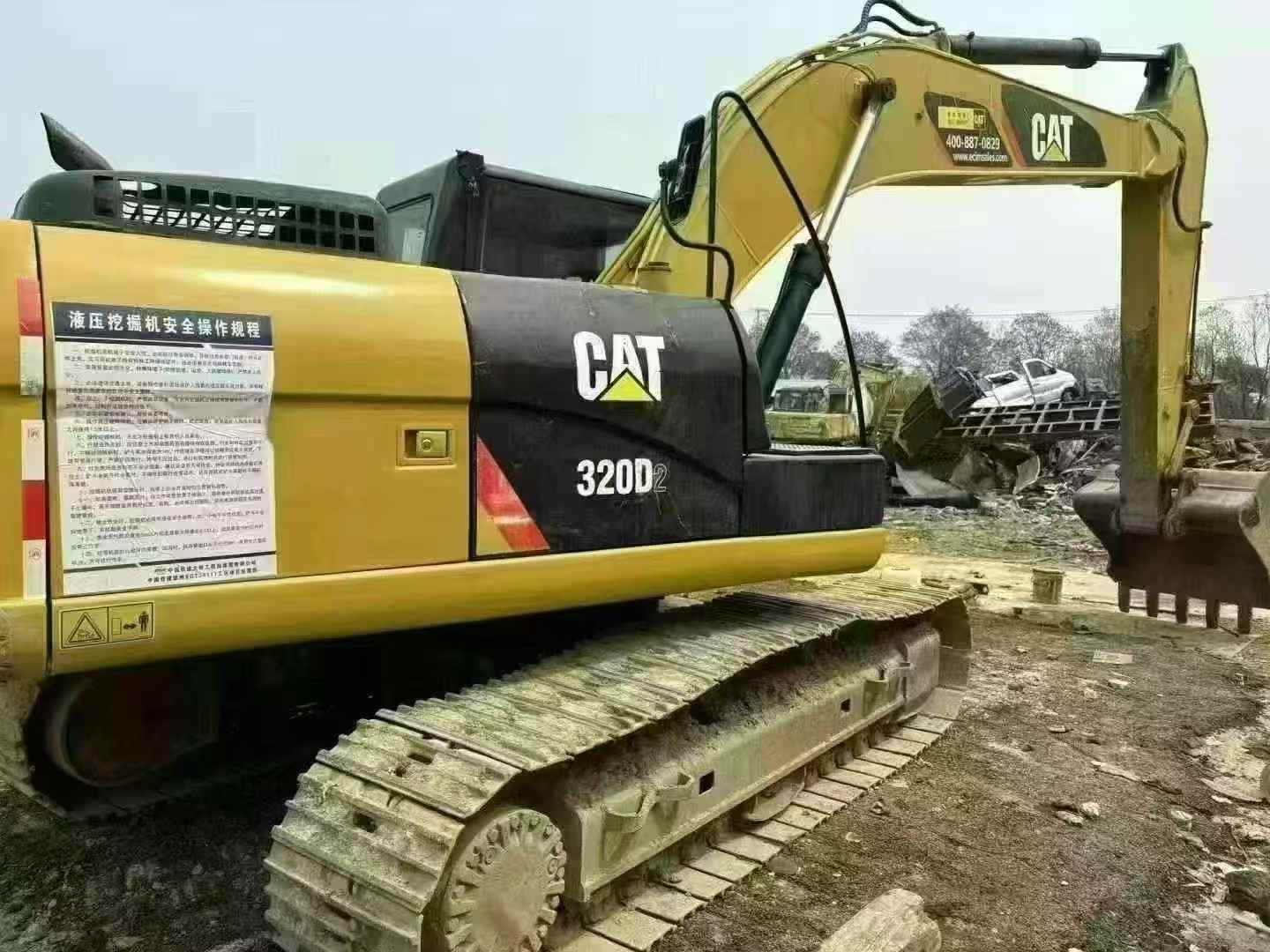 Used Caterpillar 320D Excavator 2017 Model / 3