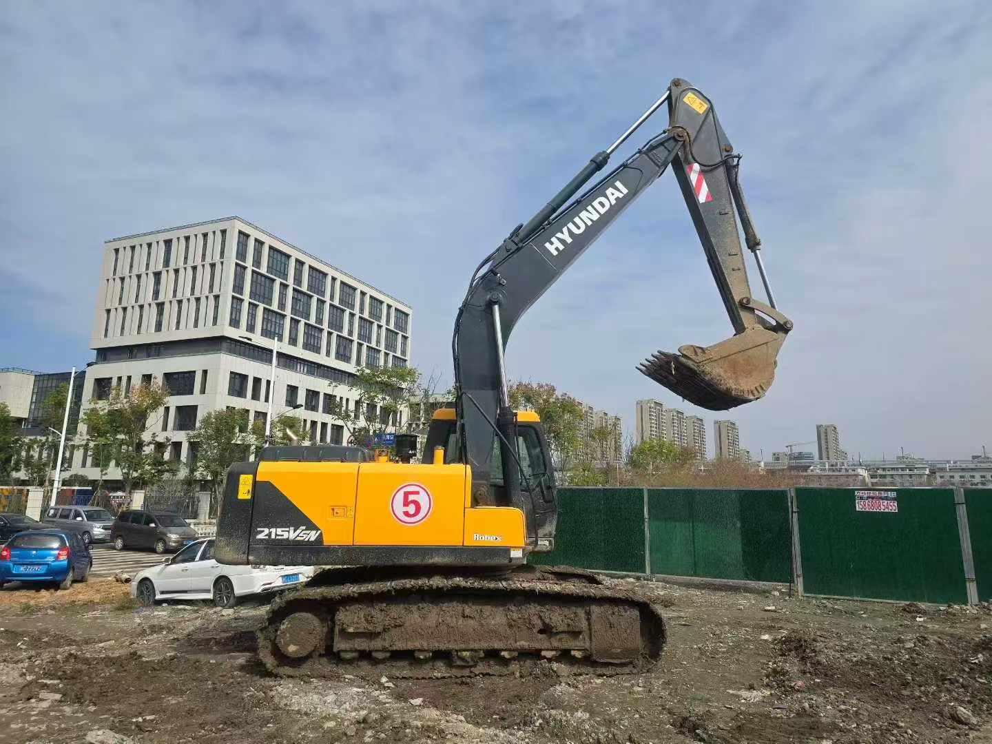 Used Hyundai R215VSN Excavator 2022 Model / 6