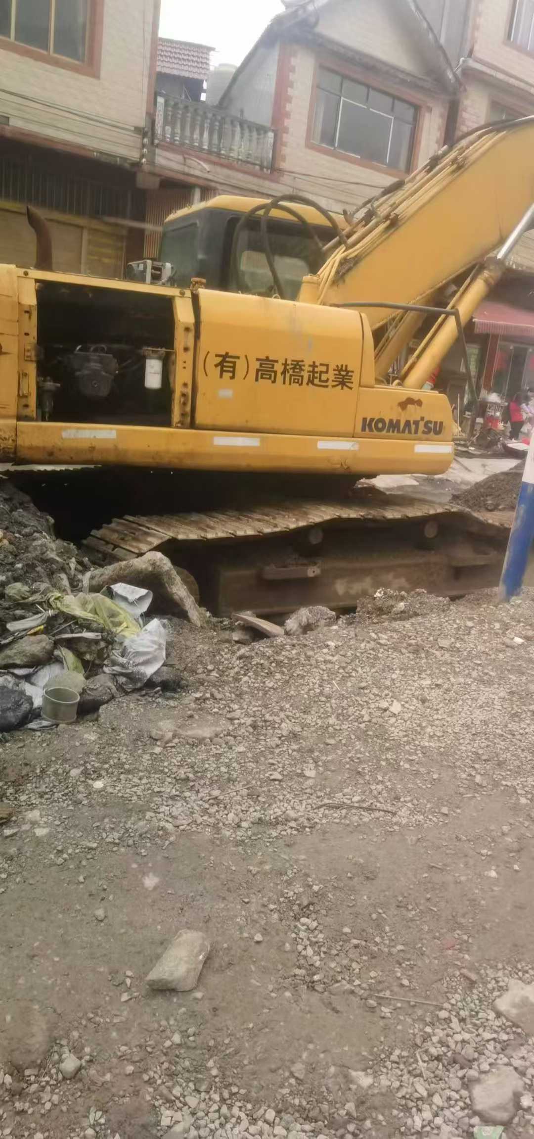 Used Komatsu PW200-7 Excavator 2016 Model