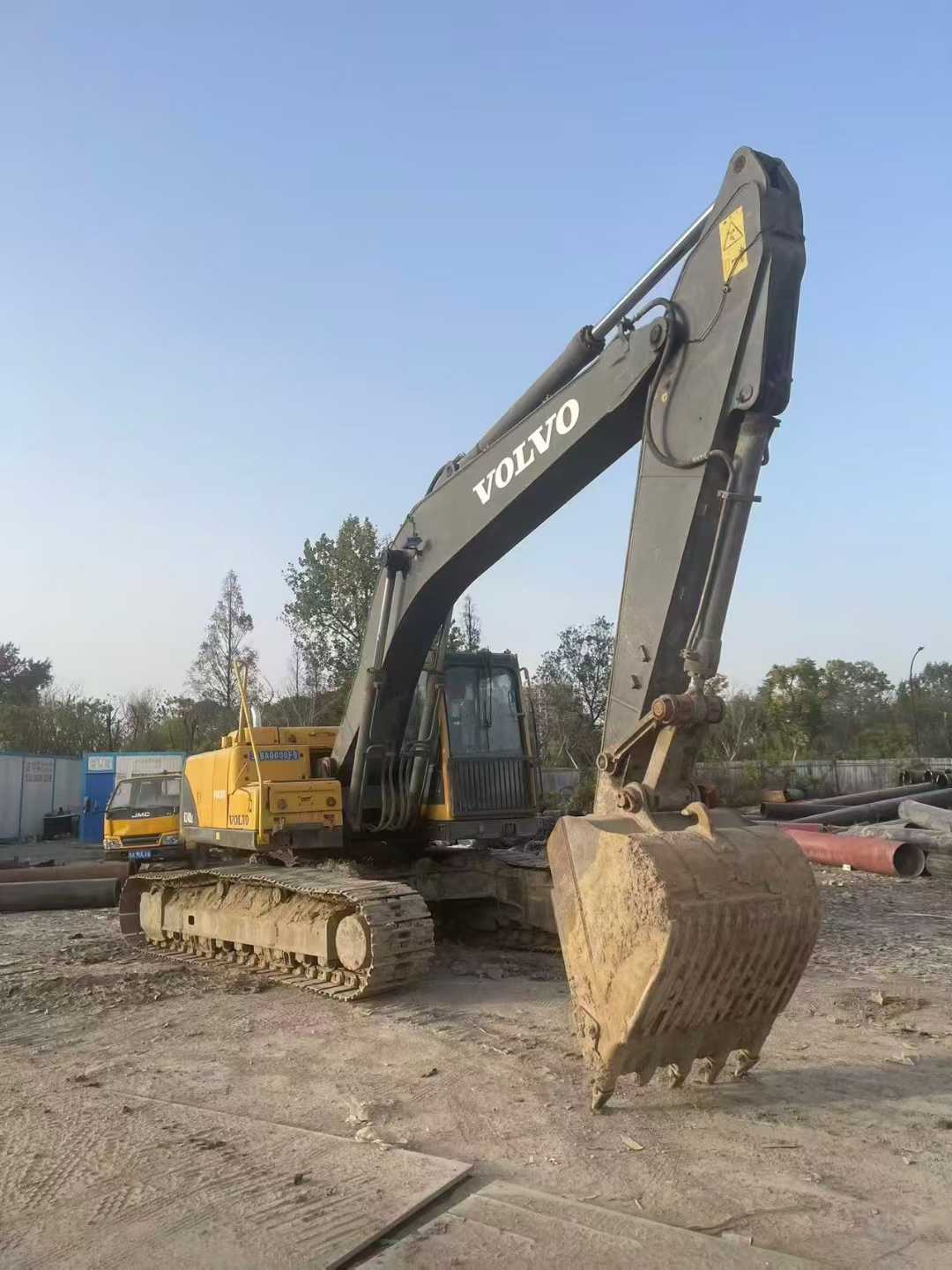 Used Volvo EW210C Excavator 2016 Model / 8