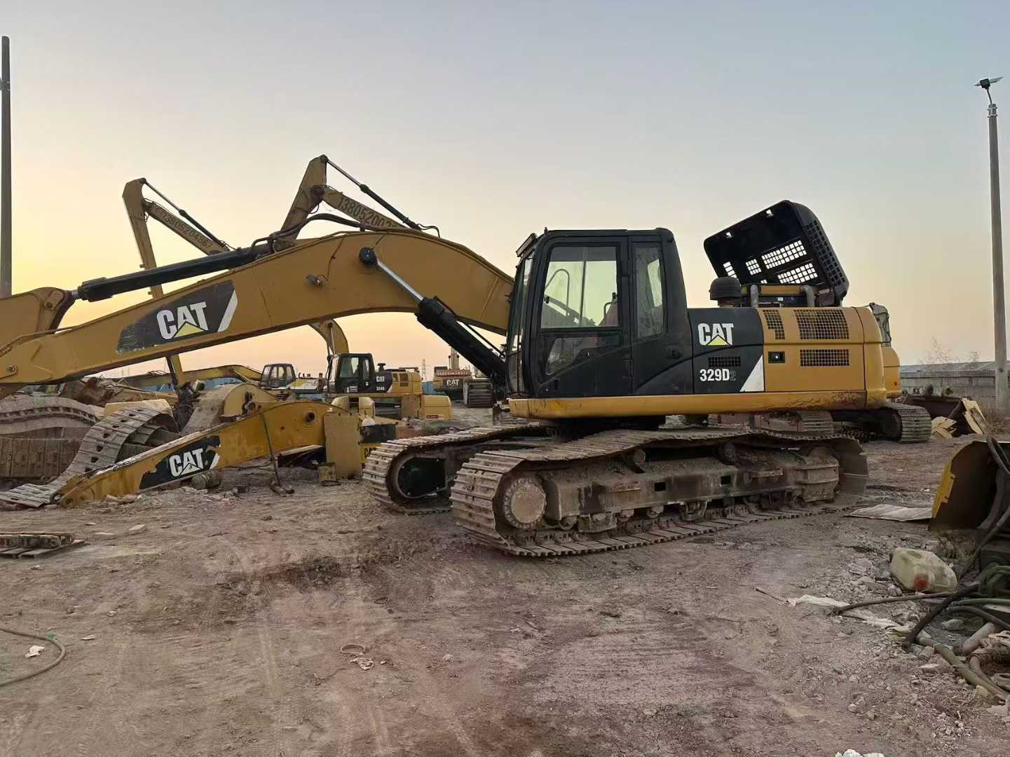 Used Caterpillar 329D Excavator 2015 Model / 9