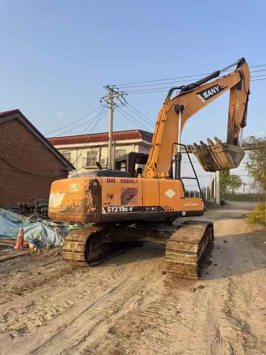Used Sany SY215C-9 Excavator 2013 Model / 9