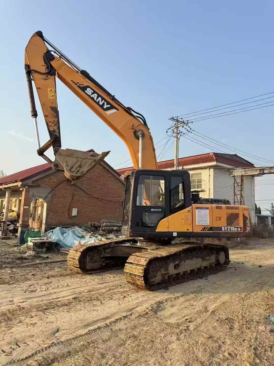 Used Sany SY215C-9 Excavator 2013 Model