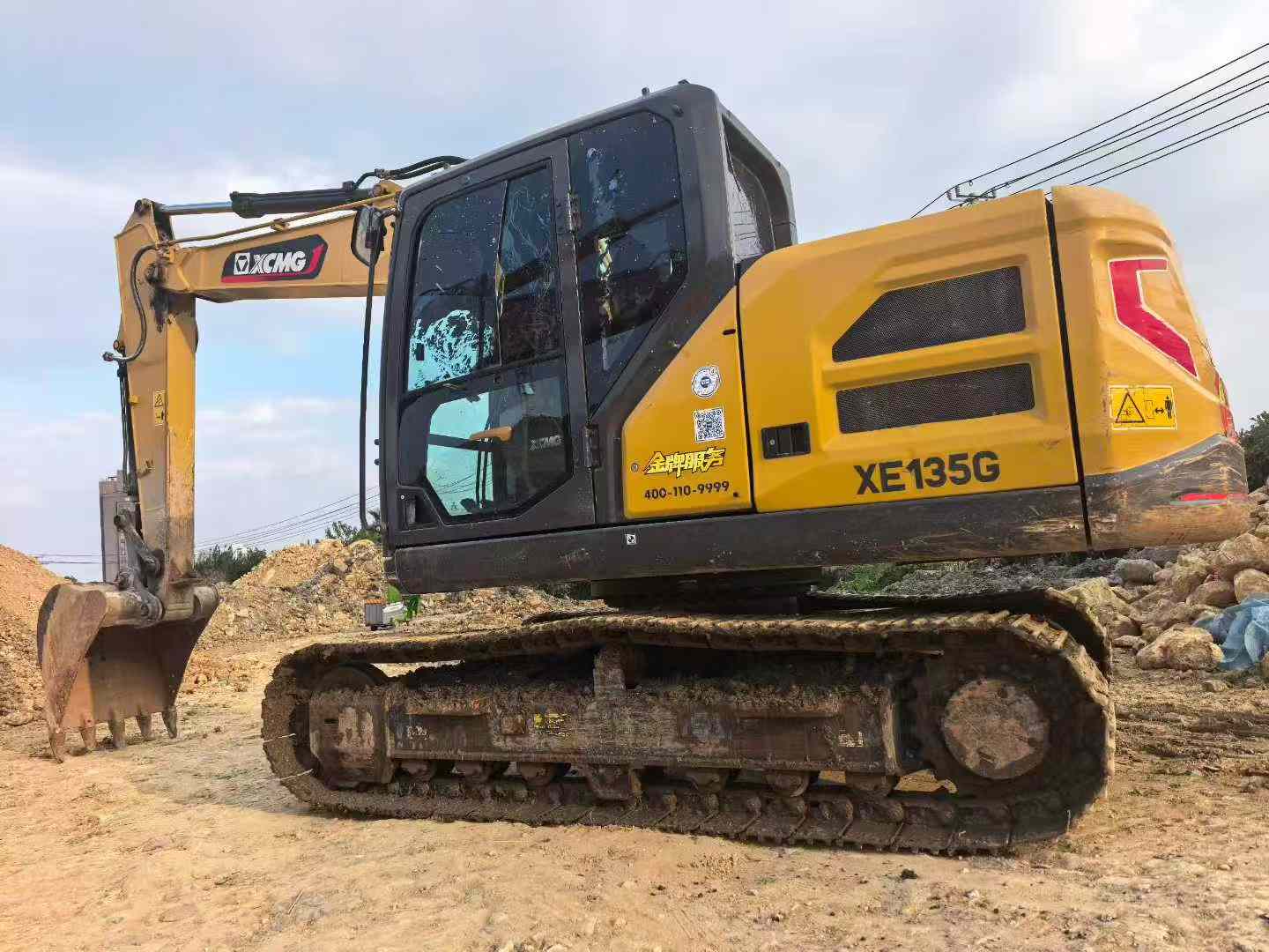 Used XCMG XE135GA Excavator 2025 Model / 6
